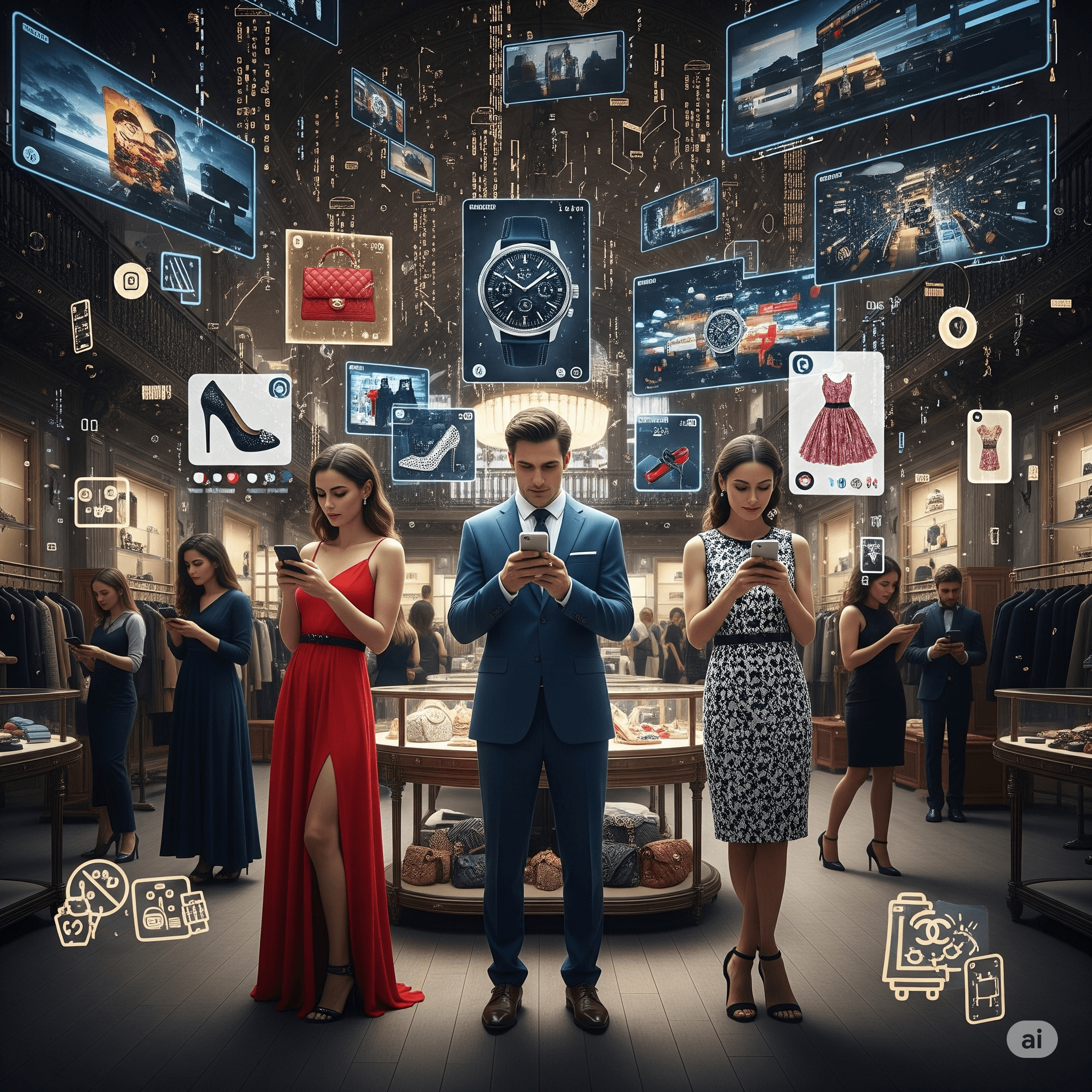 Digital Chaos in Luxury Brands
